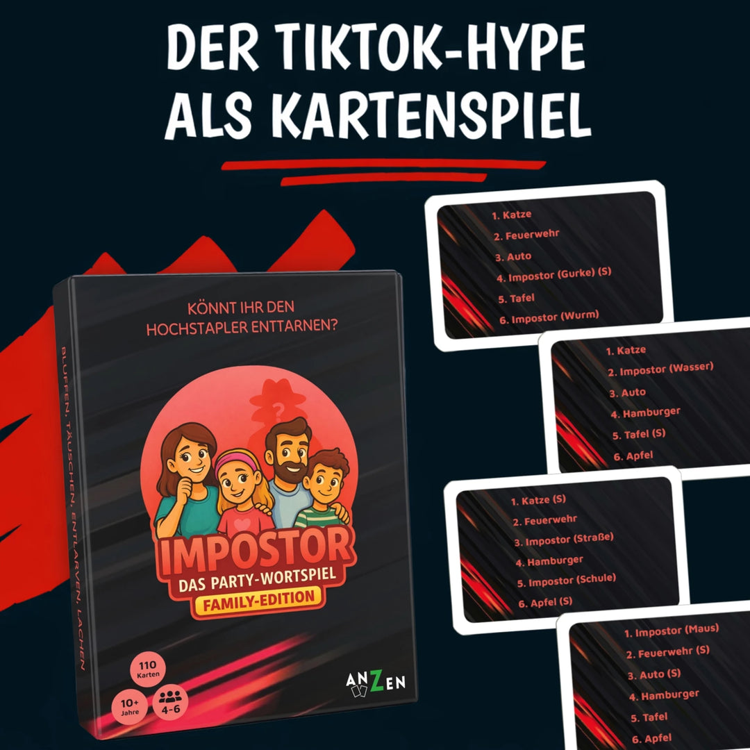 Impostor: Das Party-Wortspiel - Family Edition (DE)