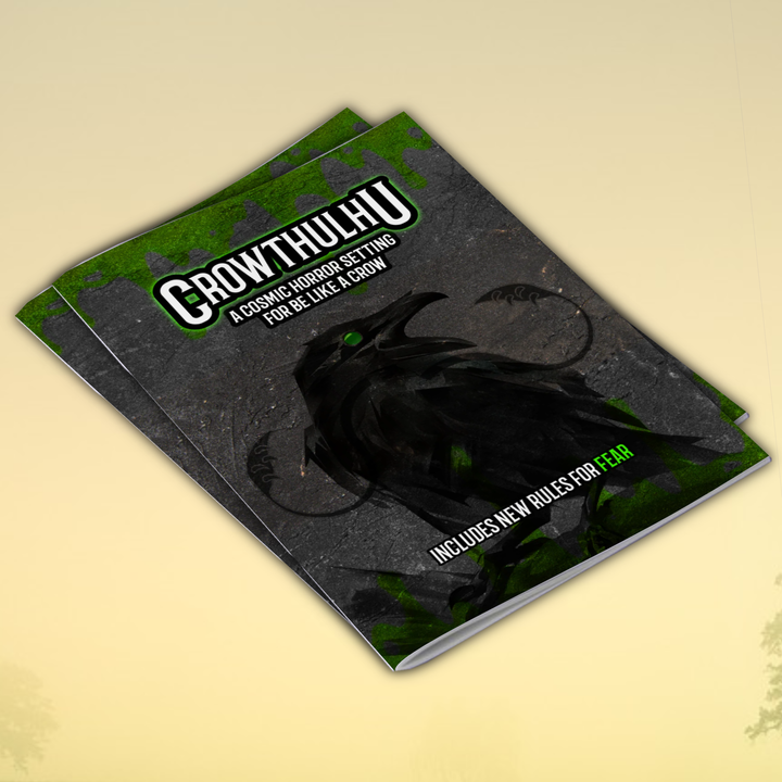 Solo RPG: Be Like A Crow - Crowthulhu Expansion (EN)