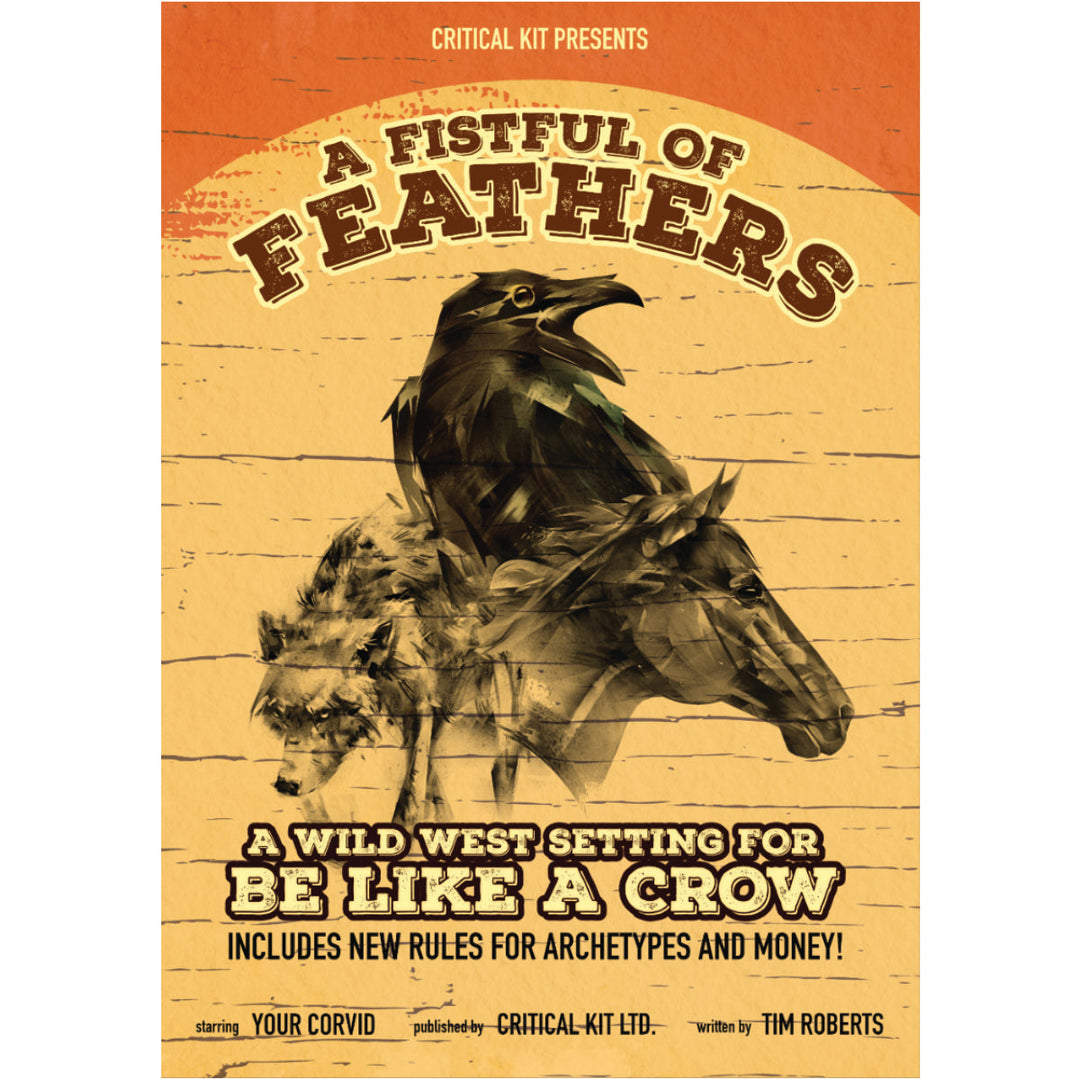 Solo RPG: Be Like A Crow - A Fistful Of Feathers Setting (EN)