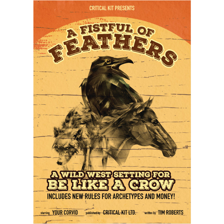 Solo RPG: Be Like A Crow - A Fistful Of Feathers Setting (EN)