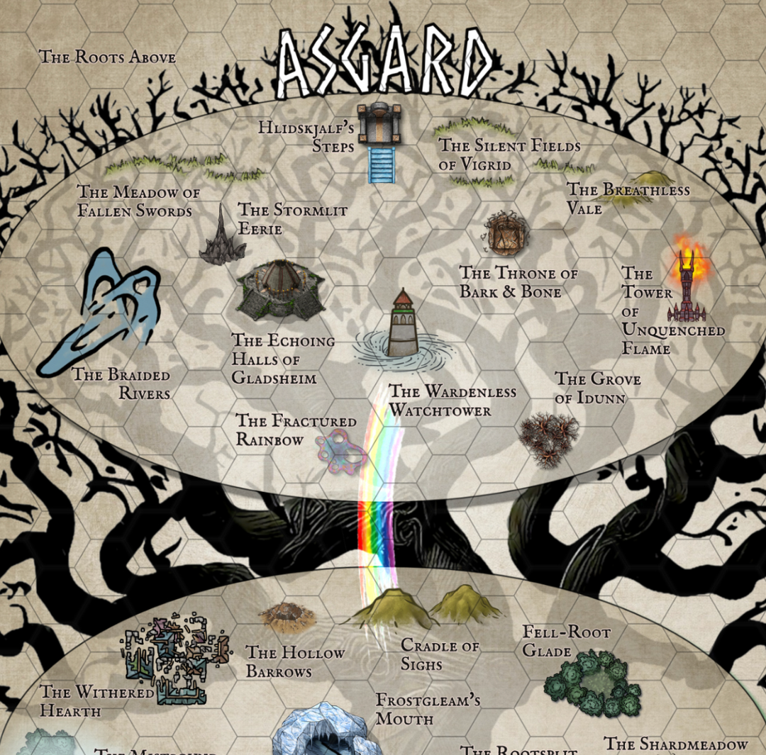 Solo RPG: Be Like A Crow - The Feathers of Fjörgyn (EN)