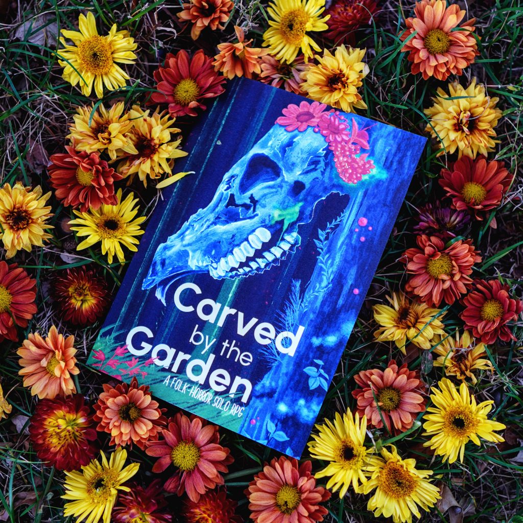 Carved by the Garden RPG: A solo folk horror game (EN)