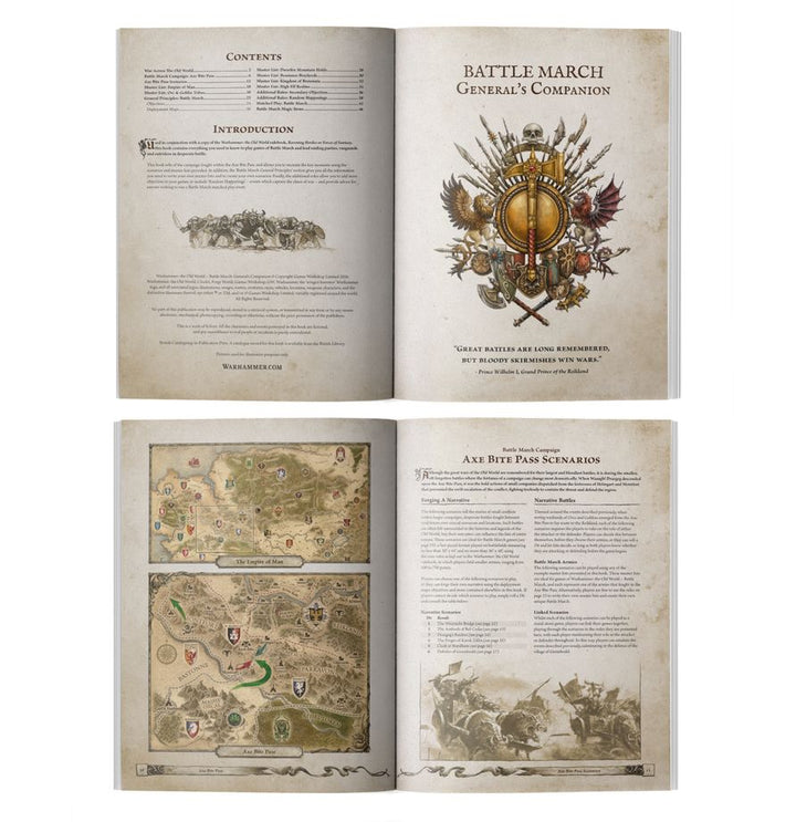 Warhammer Old World: Battle March - General's Companion (EN)