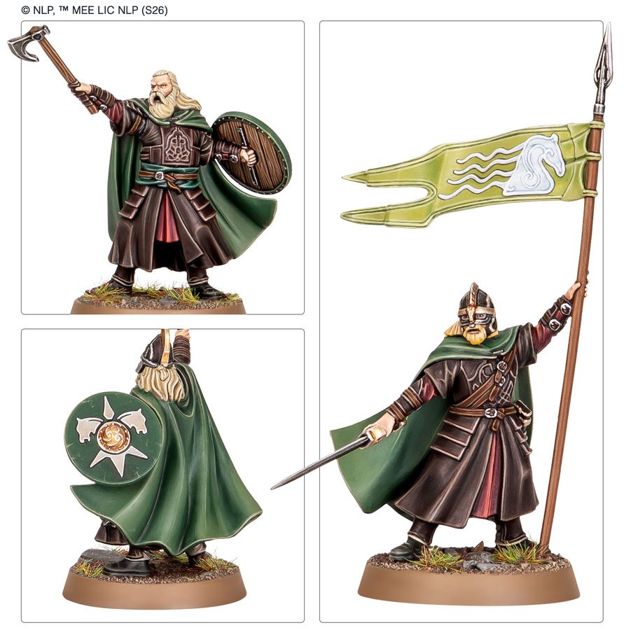 Middle Earth: Lord of the Rings - Warriors of Rohan - Commanders