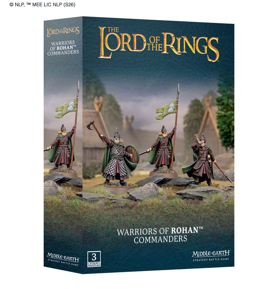 Middle Earth: Lord of the Rings - Warriors of Rohan - Commanders