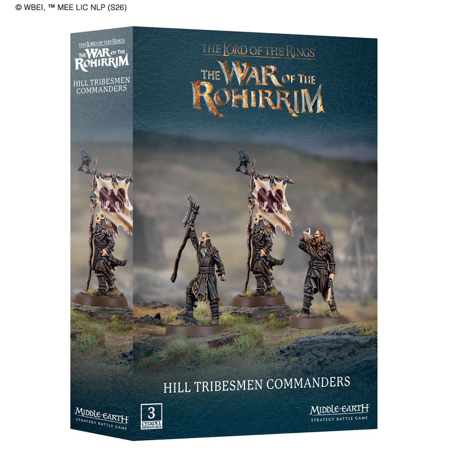 Middle Earth: Lord of the Rings - Hill Tribesmen - Commanders