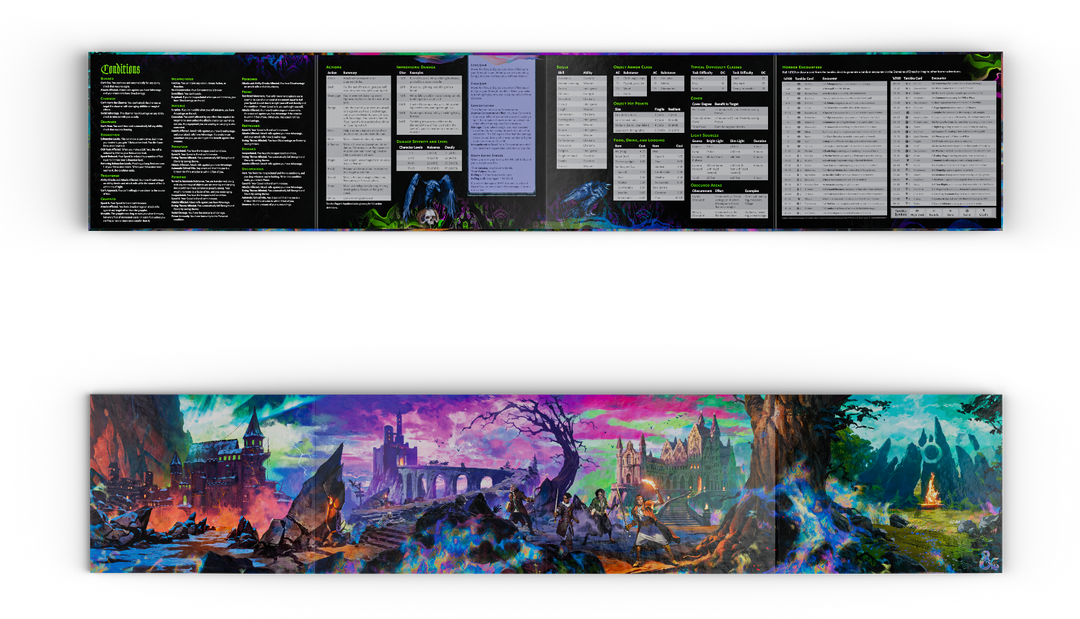 GM Screen: Dungeons & Dragons RPG - Ravenloft - The Horrors Within  (EN)