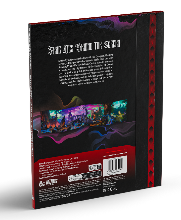 GM Screen: Dungeons & Dragons RPG - Ravenloft - The Horrors Within  (EN)