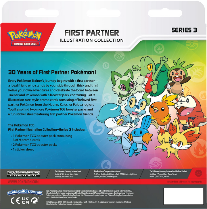 Pokémon TCG: First Partner - Illustration Collection - Series 2 (EN)