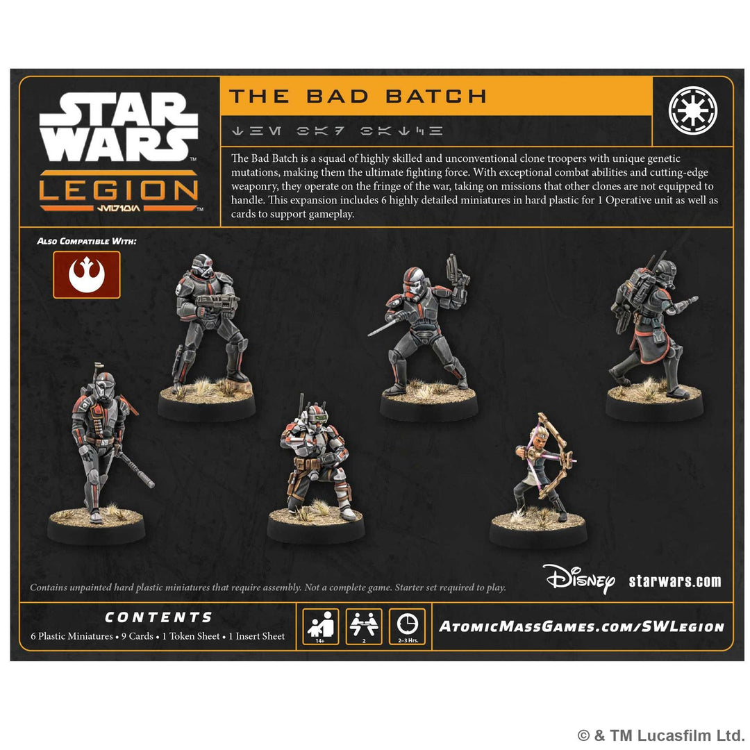 Star Wars: Legion - Bad Batch  (EN/DE/ES/FR)