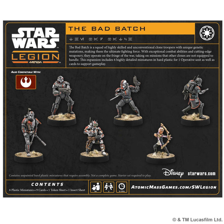 Star Wars: Legion - Bad Batch  (EN/DE/ES/FR)