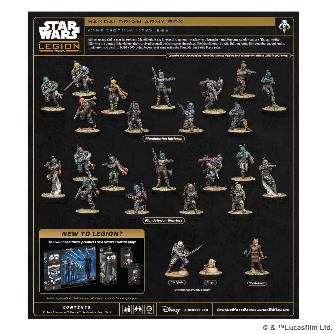 Star Wars: Legion - Army Box - Mandalorian Army (EN/DE/ES/FR)