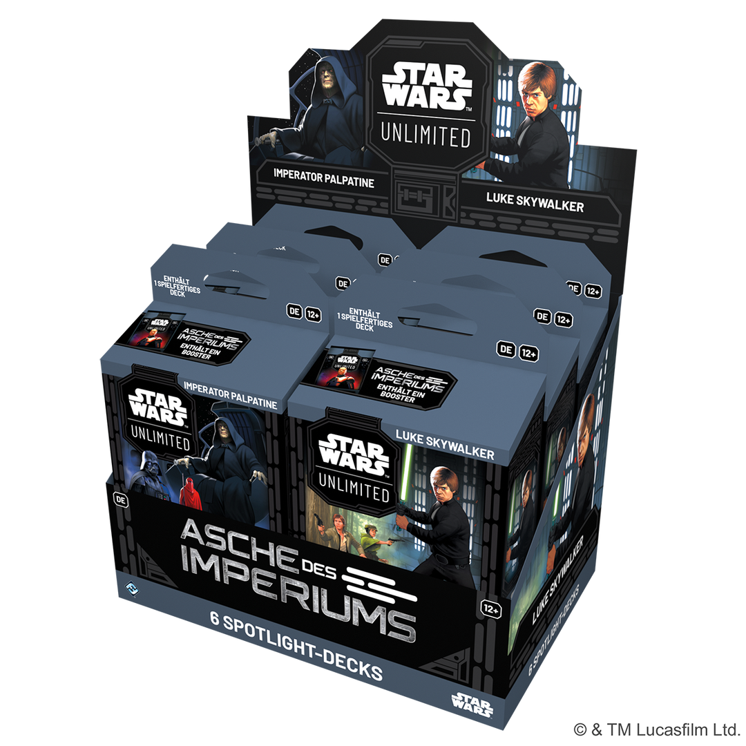 Star Wars: Unlimited - Ashes of the Empire - Spotlight Starter Deck - Luke Skywalker (DE)