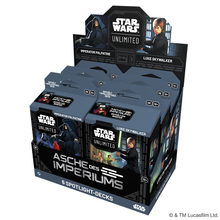 Star Wars: Unlimited - Ashes of the Empire - Spotlight Starter Deck - Luke Skywalker (DE)