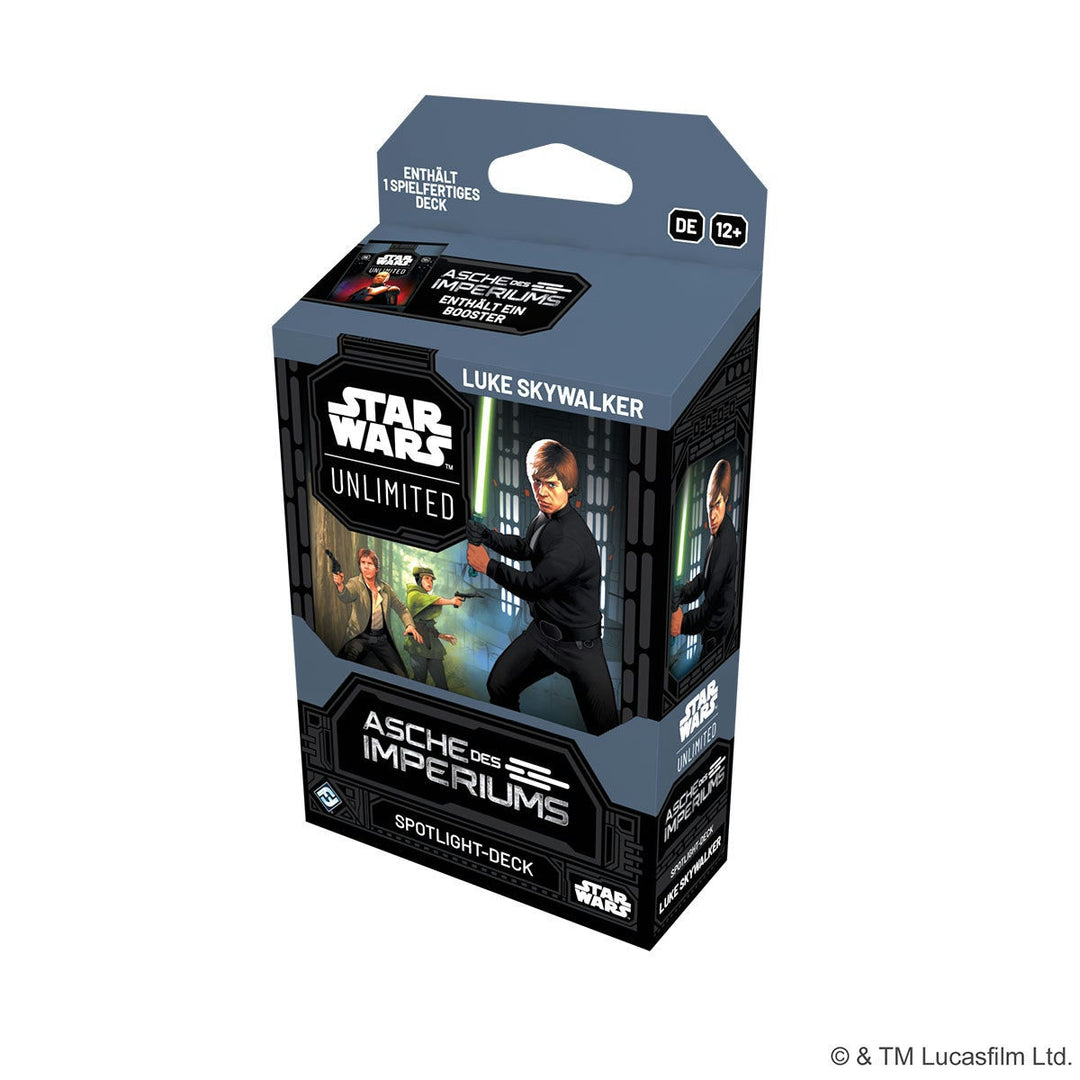 Star Wars: Unlimited - Ashes of the Empire - Spotlight Starter Deck - Luke Skywalker (DE)