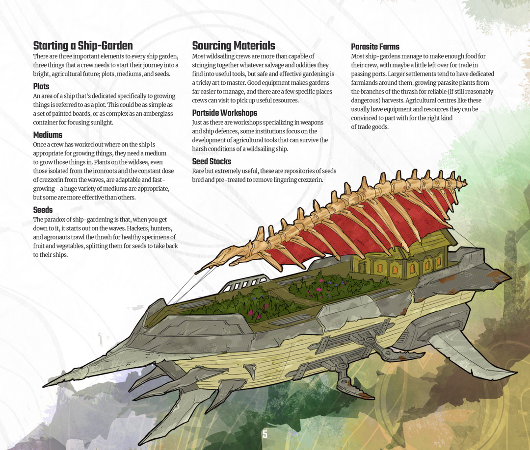 The Wildsea RPG: Ship Gardens (EN)