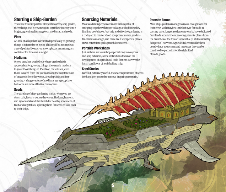 The Wildsea RPG: Ship Gardens (EN)