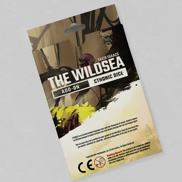 Dice Set: The Wildsea RPG - Cthonic Dice