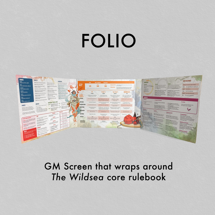 GM Screen: The Wildsea RPG - Firefly Folio Screen (EN)