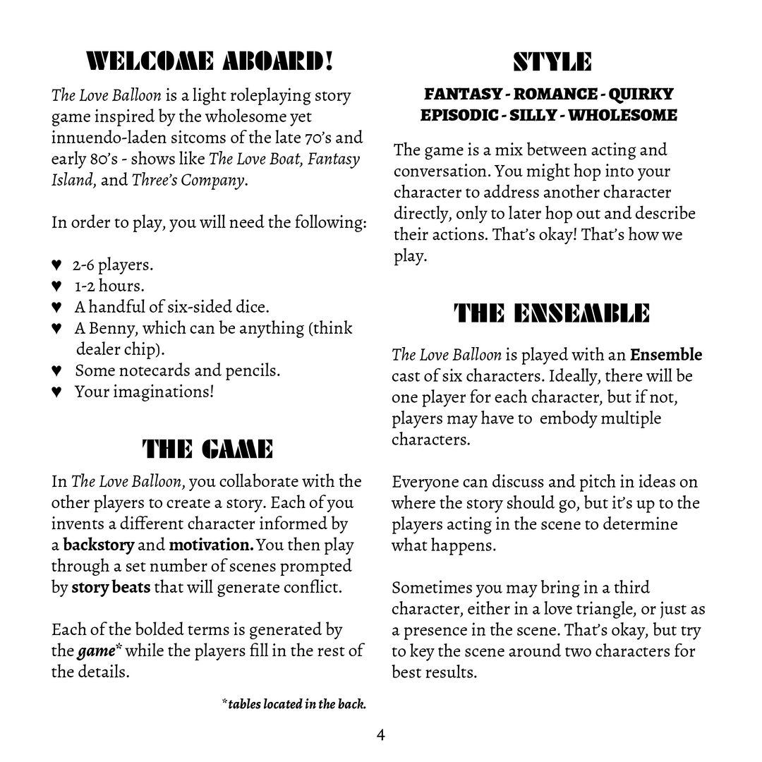 The Love Balloon RPG (EN)