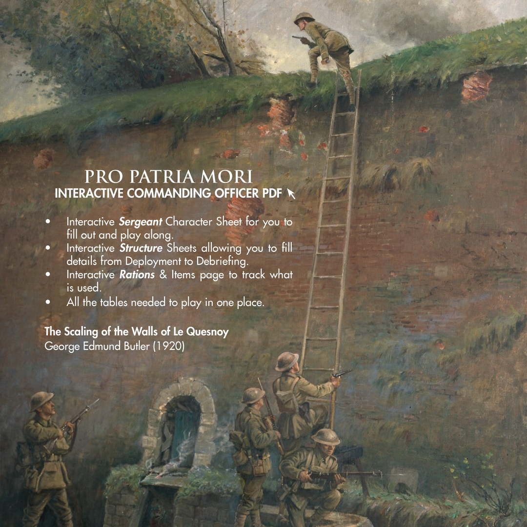 Pro Patria Mori RPG (EN)