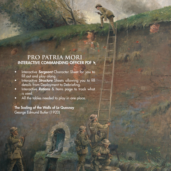 Pro Patria Mori RPG (EN)