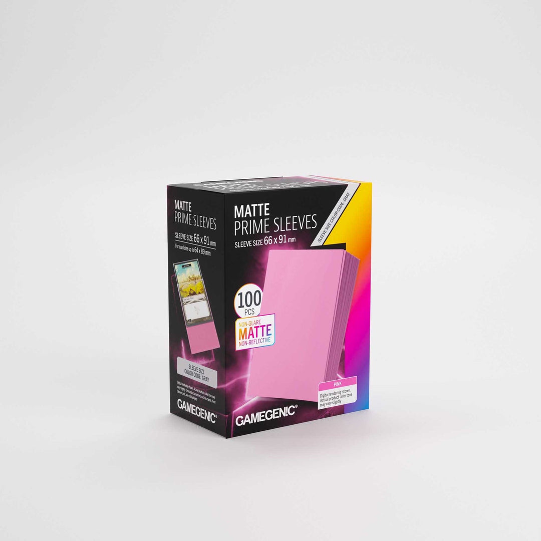 Sleeves: Gamegenic - Prime - Matte - Standard - Pink (100)