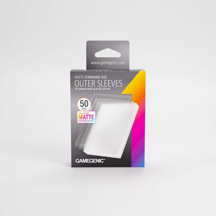 Sleeves: Gamegenic - Outer - Matte - Standard - Clear (50)