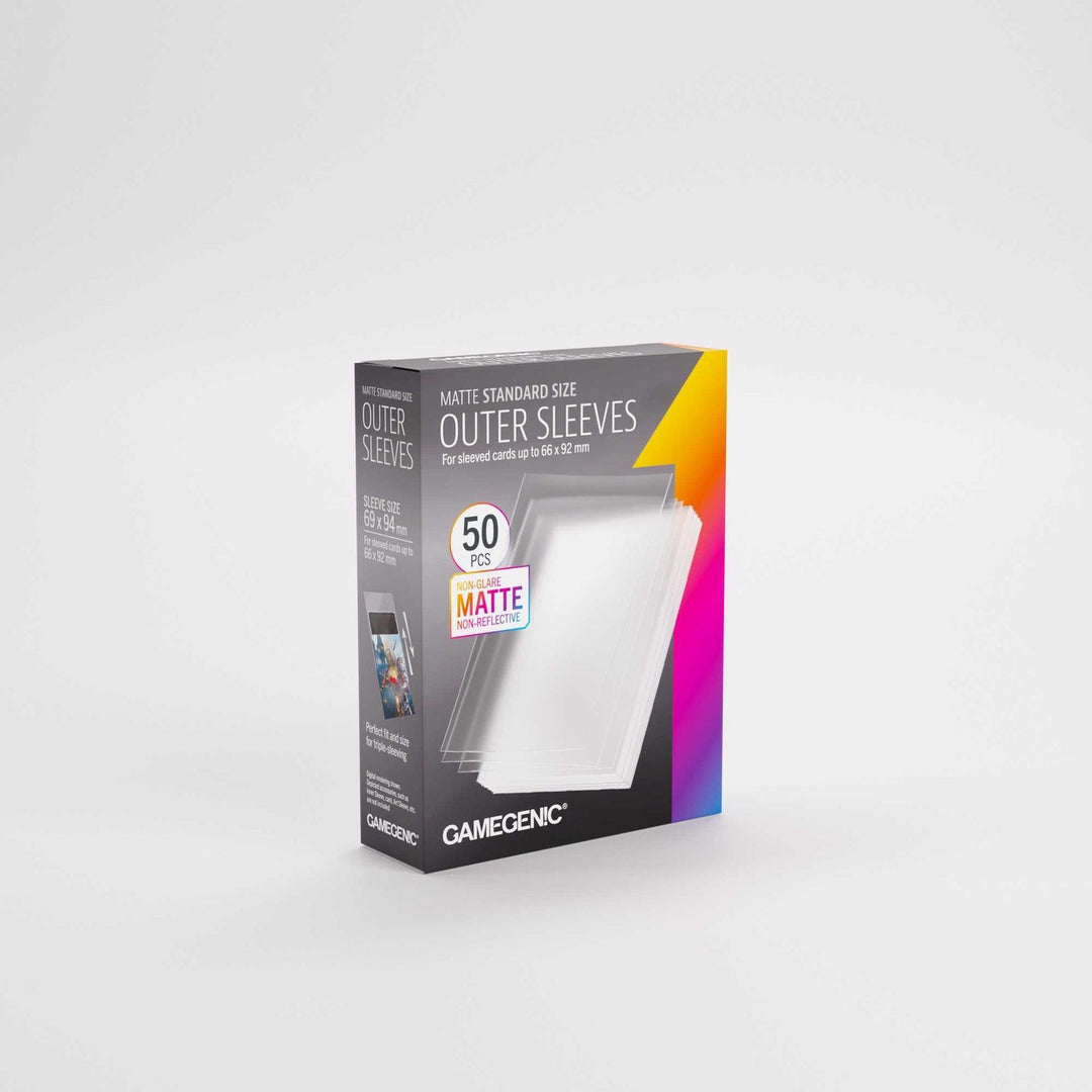 Sleeves: Gamegenic - Outer - Matte - Standard - Clear (50)