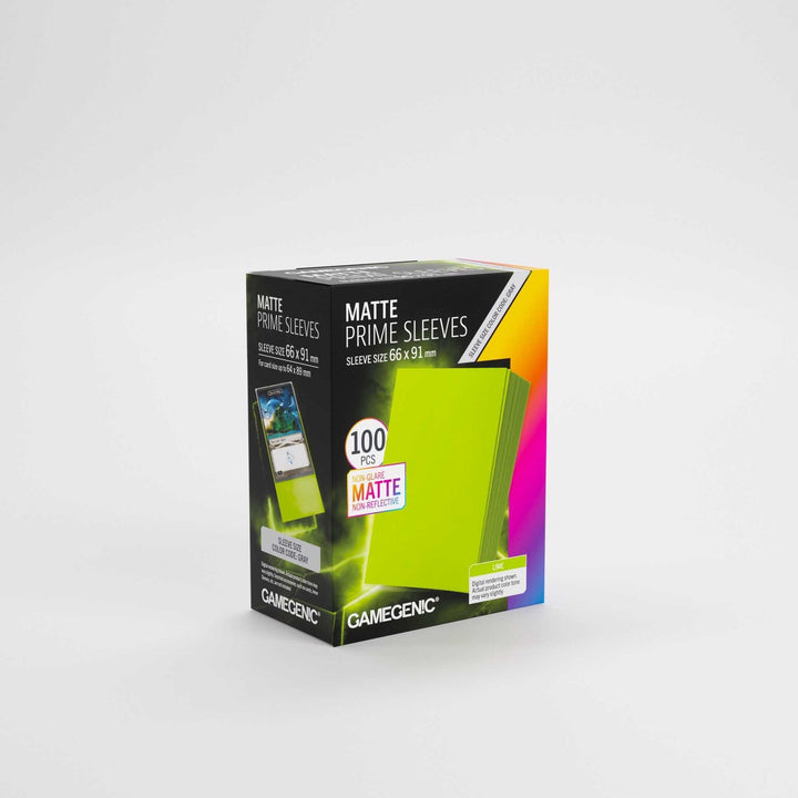 Sleeves: Gamegenic - Prime - Matte - Standard - Lime (100)