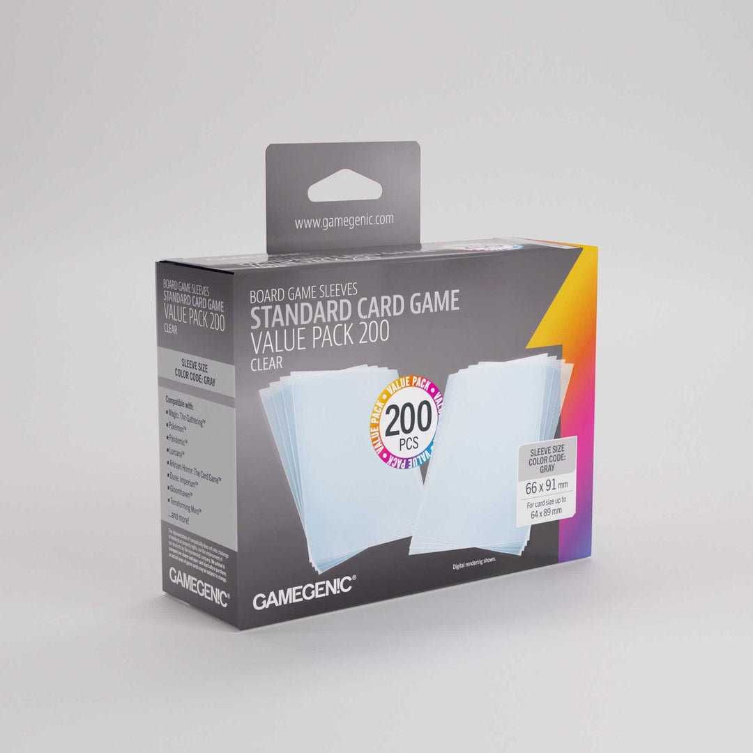 Sleeves: Gamegenic - Prime - Standard - Clear (200)