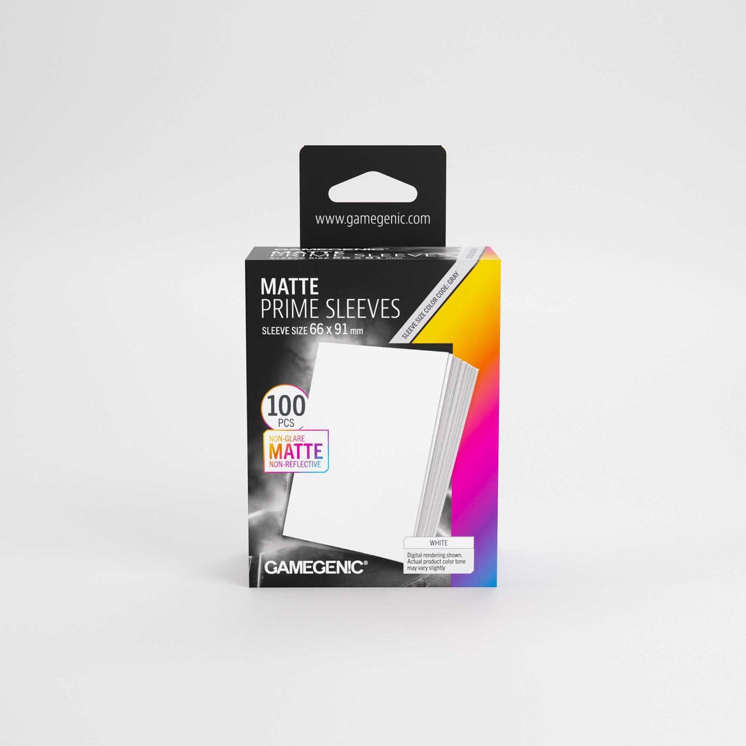 Sleeves: Gamegenic - Prime - Matte - Standard - White (100)
