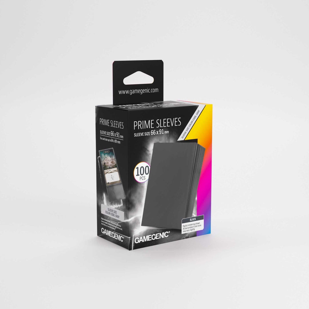 Sleeves: Gamegenic - Prime - Standard - Black (100)