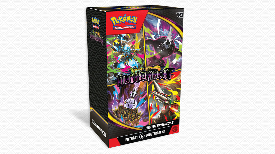 Pokémon TCG: Mega Evolution - Dunkelnacht - Booster Bundle (6 Booster) (DE)