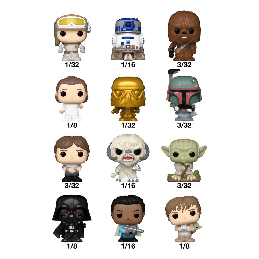 Blind Box: Mystery Minifiguren - Star Wars - Vinyl Figuren - PDQ