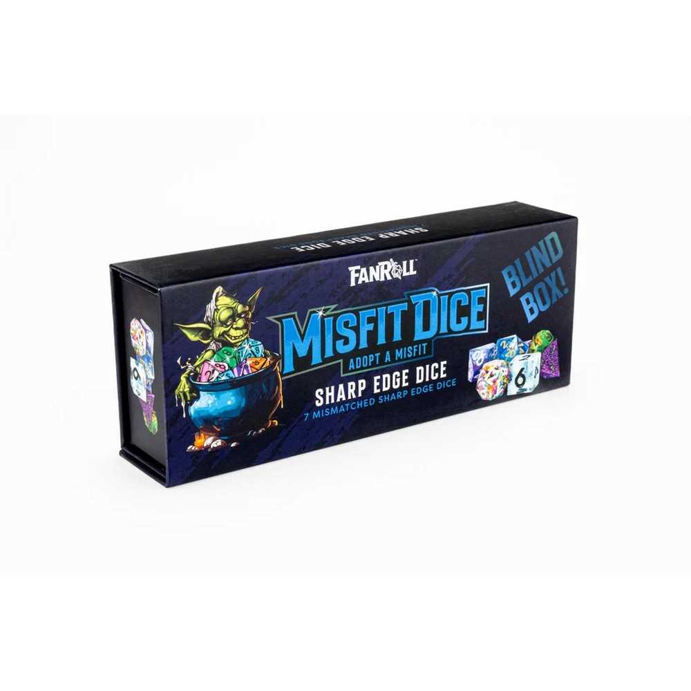 Blind Box: RPG Dice Set - Sharp Edge - Adopt a Misfit Dice Set