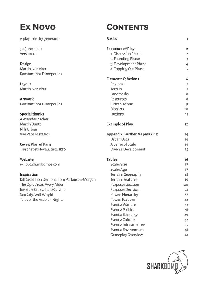 Journaling RGP: Ex Novo (EN)