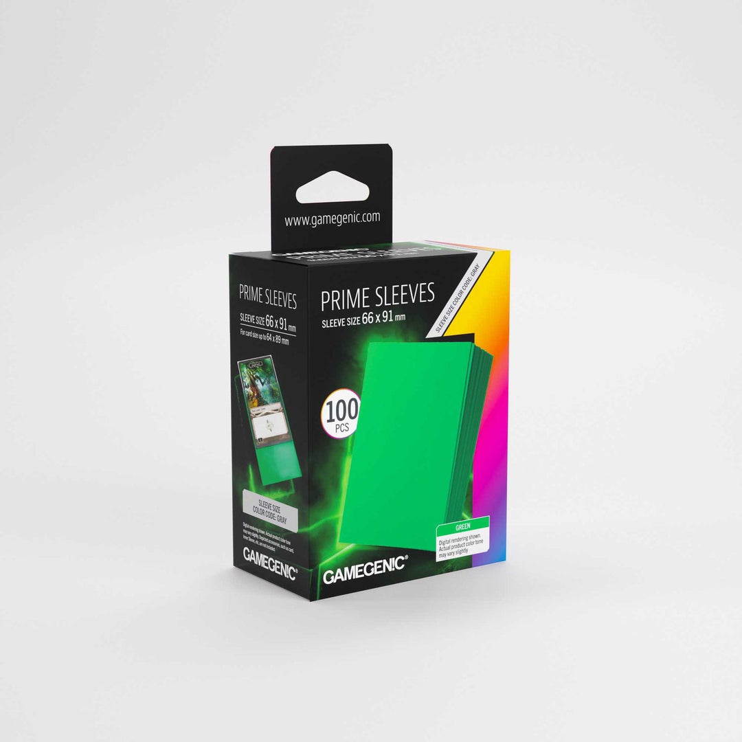 Sleeves: Gamegenic - Prime - Standard - Green (100)
