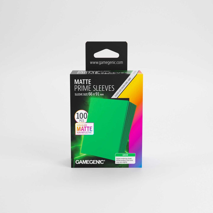 Sleeves: Gamegenic - Prime - Matte - Standard - Green (100)