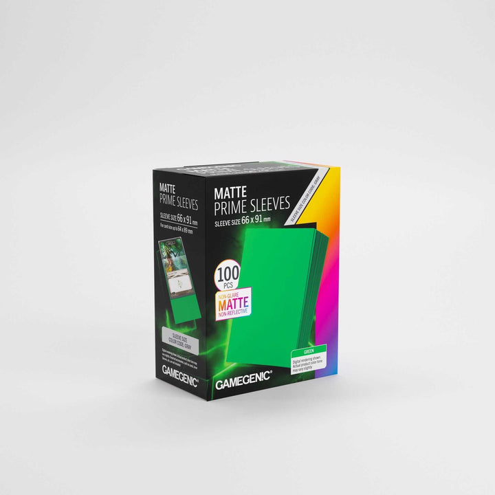 Sleeves: Gamegenic - Prime - Matte - Standard - Green (100)