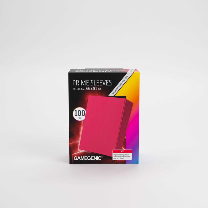 Sleeves: Gamegenic - Prime - Standard - Red (100)
