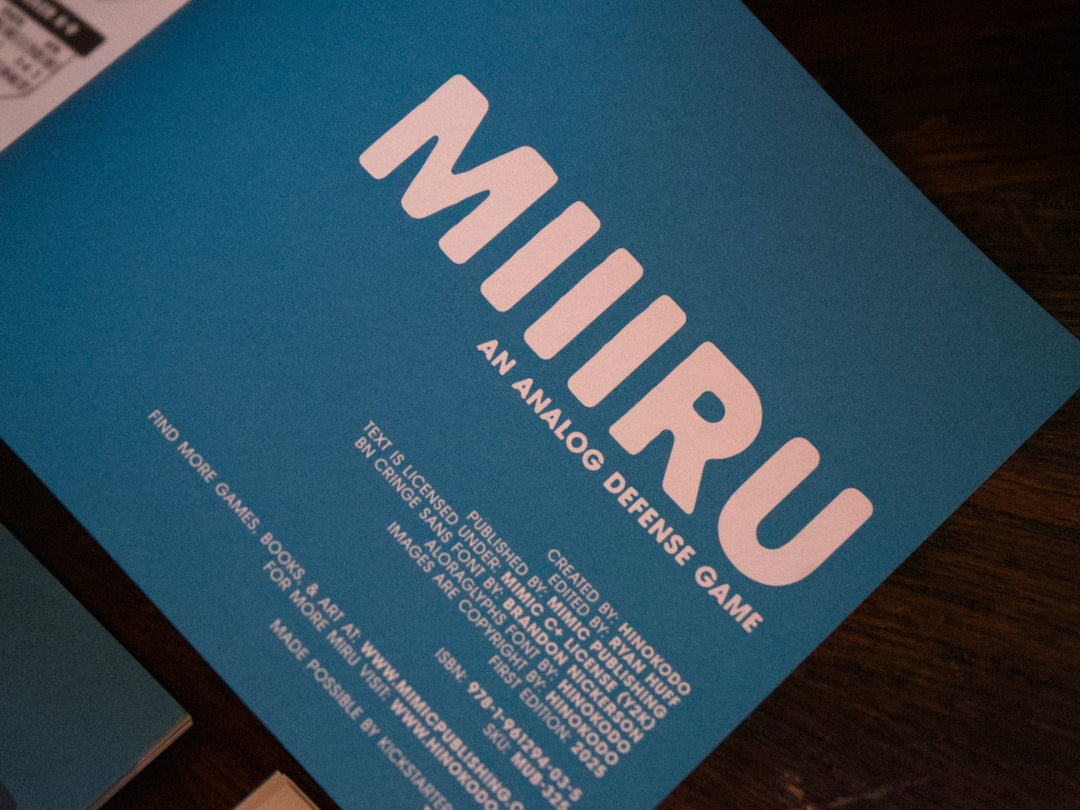 Solo Journaling RPG: MIRU III - Analog Defense Games (EN)