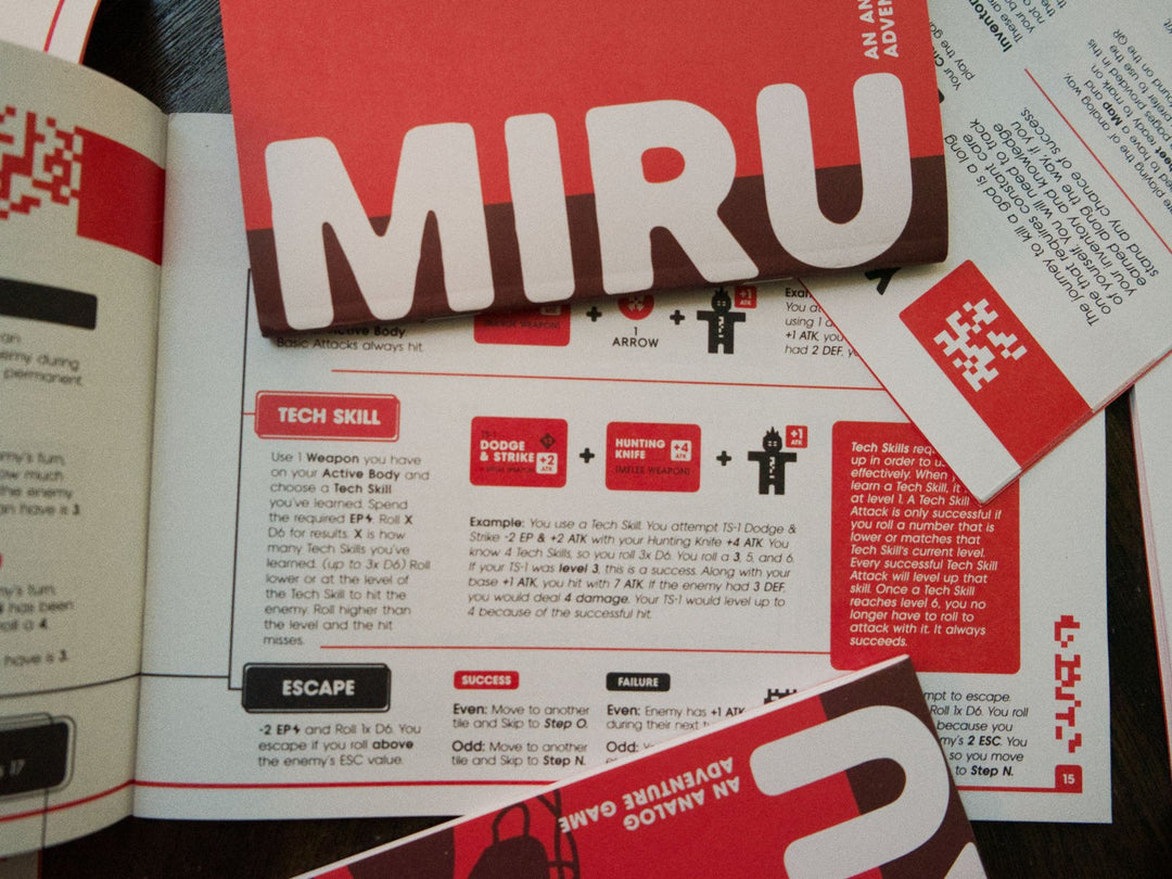 Solo Journaling RPG: MIRU I - An Analog Adventure Game (EN)