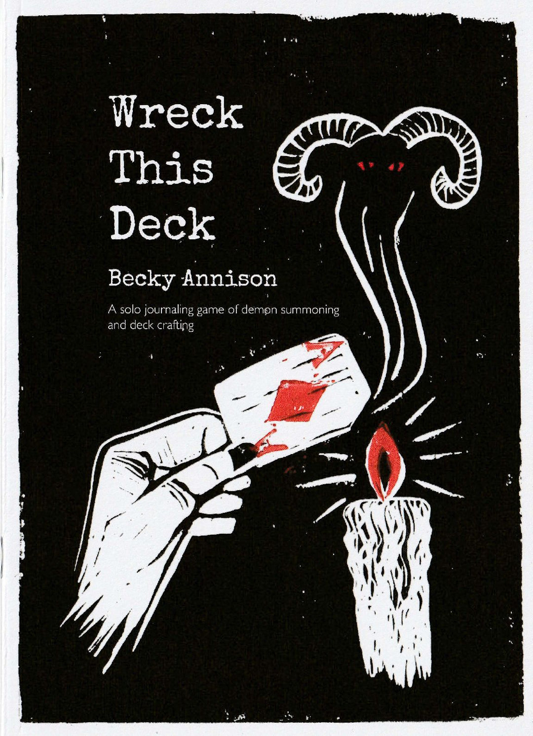 Solo Journaling RPG: Wreck this Deck (EN)