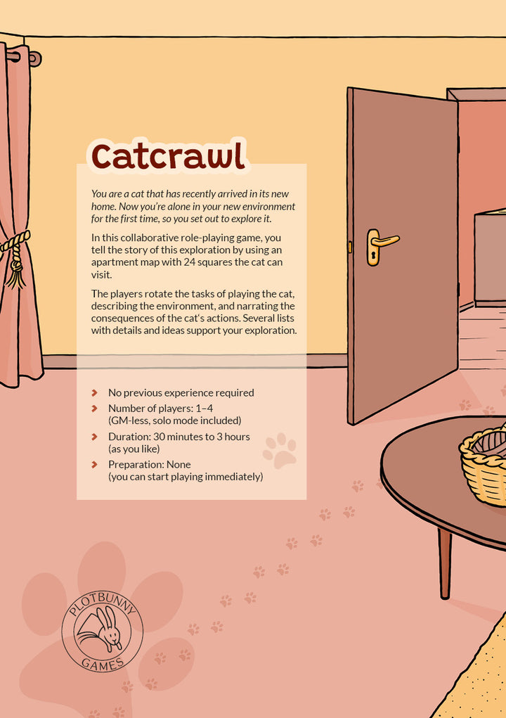 Solo Journaling RPG: Catcrawl Solo (EN)