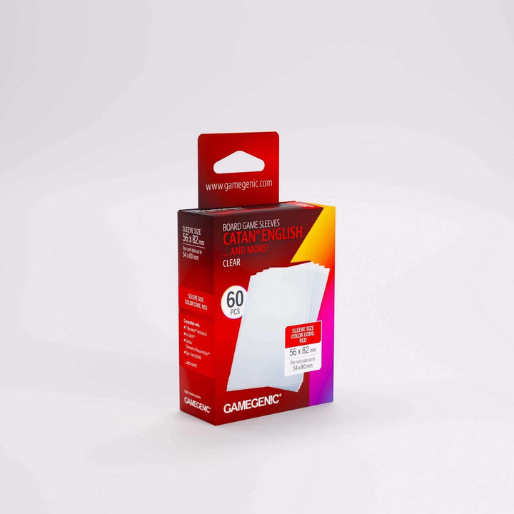 Board Game Sleeves: Gamegenic - Prime - Catan - Red (60)