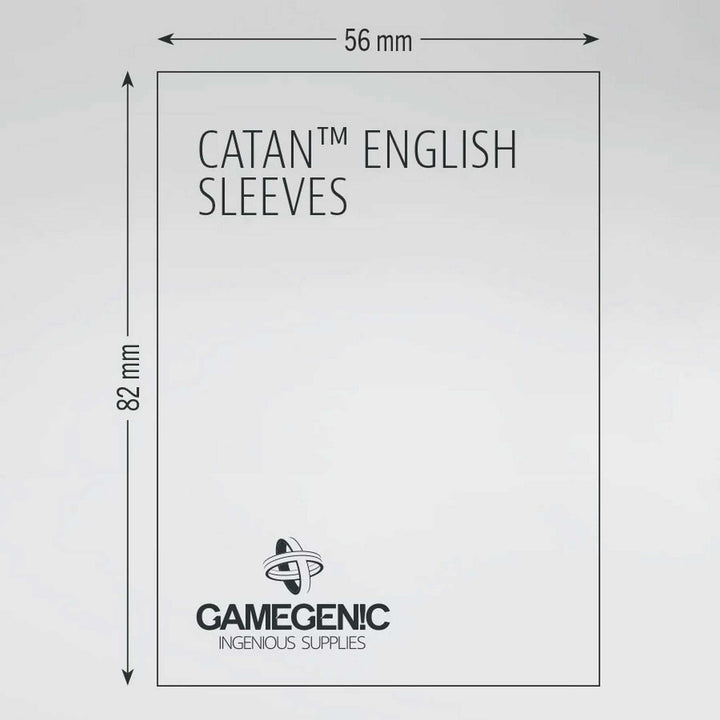 Board Game Sleeves: Gamegenic - Prime - Catan - Red (60)