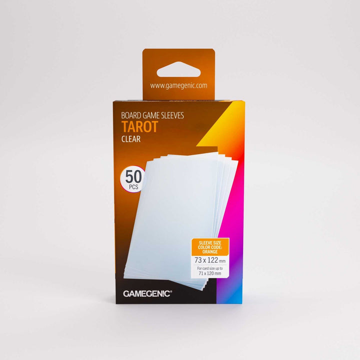 Board Game Sleeves: Gamegenic - Prime - Tarot - Orange (50)