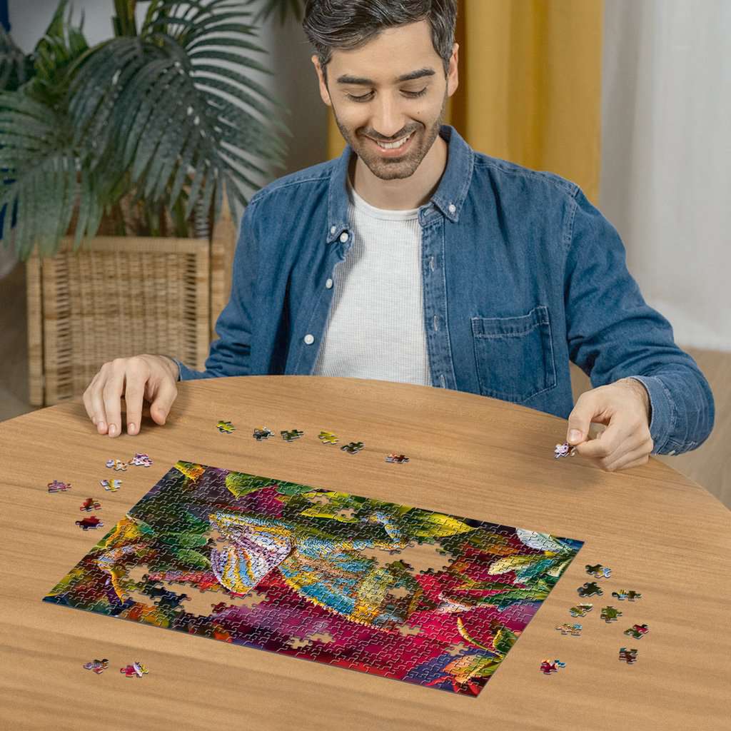 Puzzle: Colorful Animals - Chameleon (500)