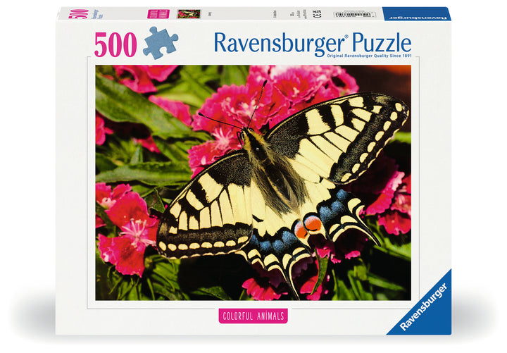 Puzzle: Colorful Animals - Butterfly (500)